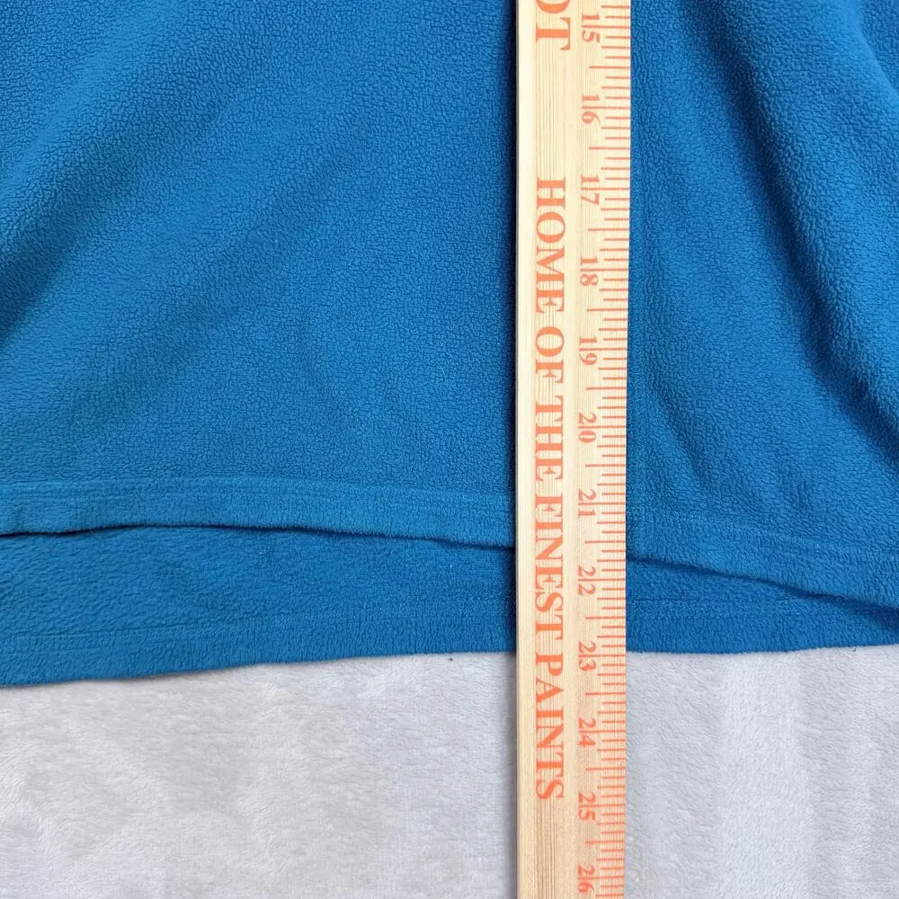 The North Face TKA 100 Glacier 1/4 Zip Fleece Pullover Blue Womens Size M